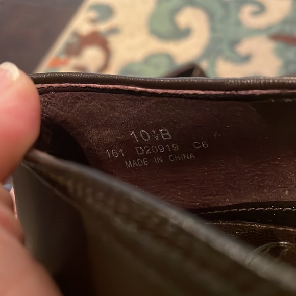 NWOT Cole Haan Chain Pump Low Heels Brown Size 10.5B - Picture 5 of 8